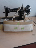 bolsa em tecido