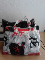 bolsa em tecido